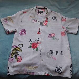 Malibu Multicolor Graphic Men's Shirt